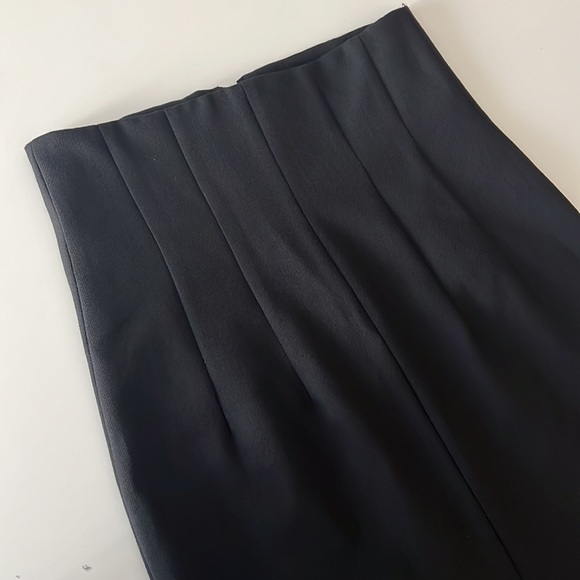 Off-White High-Rise Wool Pencil Skirt Formal Streetwear, US 6 - Picture 8 of 16